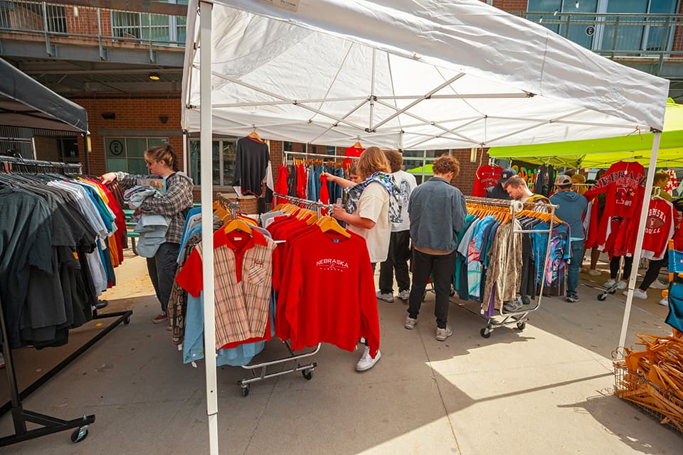 Lincoln’s many vintage stores and secondhand retailers come together for the Bugeaters Vintage Market in the Railyard.